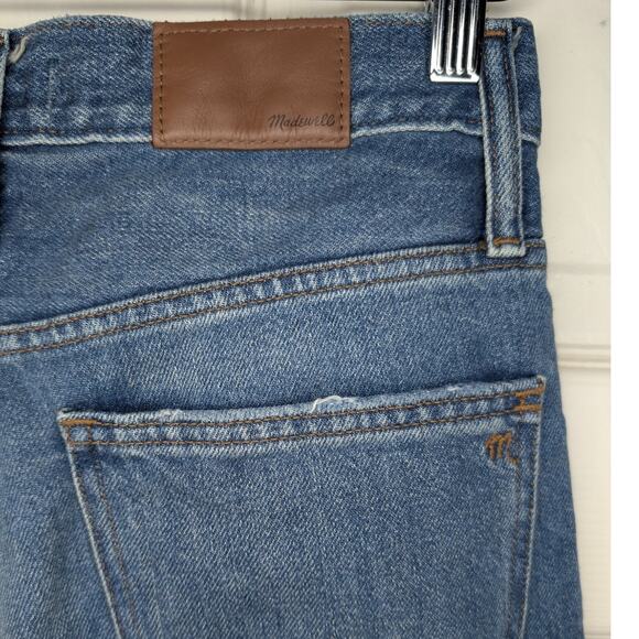 Madewell The Mom Jean in Downey Wash - Picture 8 of 10